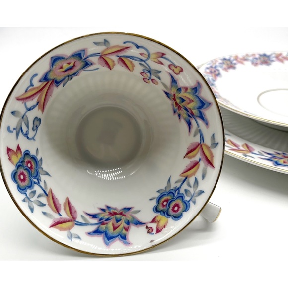 Vintage Collection Cup Set of 3 Cup Saucer & Plate Bavaria Schumann Germany - Picture 3 of 6